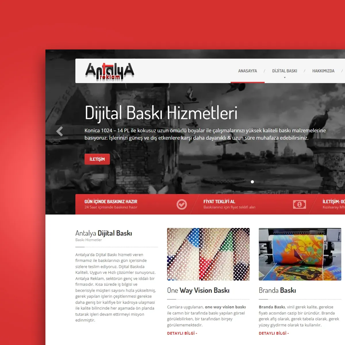 Antalya Reklam Web Tasarım